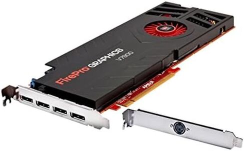 ATI بطاقة رسومات صندوق البيع بالتجزئة V7900 من فاير برو (2 جيجابايت، GDDR5، منفذ الملحقات الإضافية السريع 2.1) in Kuwait