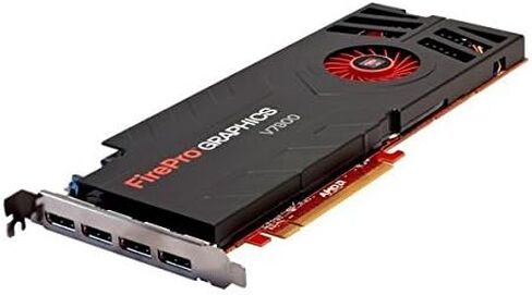 ATI بطاقة رسومات صندوق البيع بالتجزئة V7900 من فاير برو (2 جيجابايت، GDDR5، منفذ الملحقات الإضافية السريع 2.1) in Kuwait