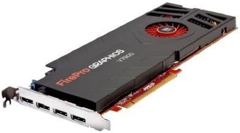 ATI بطاقة رسومات صندوق البيع بالتجزئة V7900 من فاير برو (2 جيجابايت، GDDR5، منفذ الملحقات الإضافية السريع 2.1) in Kuwait