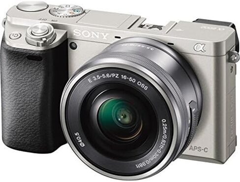 Sony Alpha a6000 Camera with 55-210mm and 16-50mm Power Zoom Lenses - Includes Camera with 16-50mm Power Zoom Lens and 55-210mm Zoom Lens (Silver) (Renewed) in Saudi Arabia