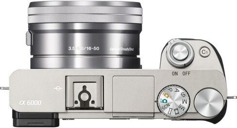 Sony Alpha a6000 Camera with 55-210mm and 16-50mm Power Zoom Lenses - Includes Camera with 16-50mm Power Zoom Lens and 55-210mm Zoom Lens (Silver) (Renewed) in Saudi Arabia