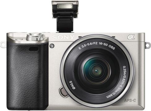 Sony Alpha a6000 Camera with 55-210mm and 16-50mm Power Zoom Lenses - Includes Camera with 16-50mm Power Zoom Lens and 55-210mm Zoom Lens (Silver) (Renewed) in Saudi Arabia