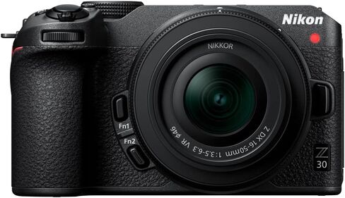Nikon 1743 Z 30 Mirrorless Camera with NIKKOR Z DX 16-50mm f/3.5-6.3 VR and NIKKOR Z DX 50-250mm f/4.5-6.3 VR Lens Bundle with 3 YR CPS Enhanced Protection Pack in Saudi Arabia
