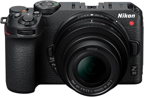 Nikon 1743 Z 30 Mirrorless Camera with NIKKOR Z DX 16-50mm f/3.5-6.3 VR and NIKKOR Z DX 50-250mm f/4.5-6.3 VR Lens Bundle with 3 YR CPS Enhanced Protection Pack in Saudi Arabia