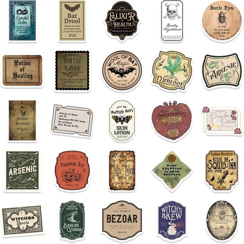 100 pcs Vintage Posters Nostalgic Vinyl Skateboard Cool Retro Stickers no Repeat Notebook Guitar Trolley case Waterproof car Graffiti Stickers in Kuwait