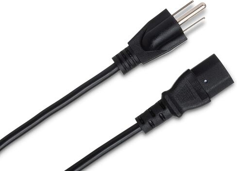 Hosa PWC-143 IEC C13 to NEMA 5-15P Power Cord, 3 Feet in Saudi Arabia