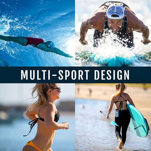 H2O Audio TRI Multi-Sport Waterproof Bone Conduction Headphones, Bluetooth Open Ear Headphones with Built-In MP3 Player -up to 6-Hour Battery Life, 8 GB -For Swimming, Running, Cycling, Hiking (Black) in Kuwait