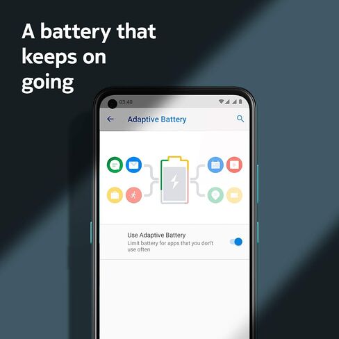 Nokia 3.4 | Android 10 | Unlocked Smartphone | 2-Day Battery | US Version | 3/64GB | 6.39-Inch Screen | Triple Camera | Fjord Blue in Saudi Arabia