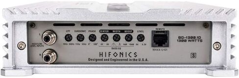 مكبر صوت للسيارة نوع بروتوس جاما مونوبلوك فئة D فائقة 1300 وات من Hifonics BG-1300.1D in Saudi Arabia