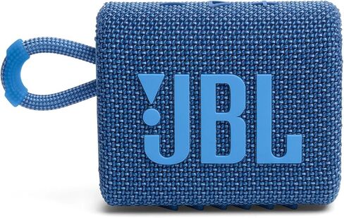 JBL GO3 Portable Bluetooth Wireless Compact Speaker Bundle with divvi! Protective Fitted Hard Case - Grey in Saudi Arabia