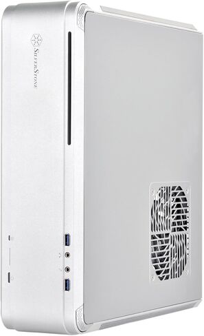 SilverStone Technology Fortress Z Aluminum Unibody Mini-ITX/DTX Small Form Factor SFX Computer Case with PCI-E Riser and Custom Low Profile Fans FTZ01B Black in Saudi Arabia