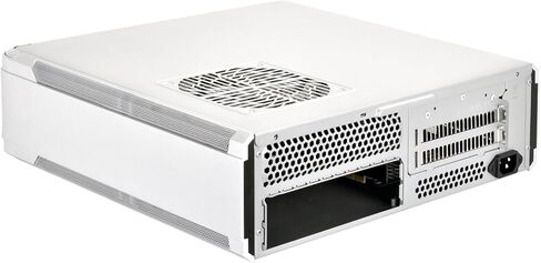 SilverStone Technology Fortress Z Aluminum Unibody Mini-ITX/DTX Small Form Factor SFX Computer Case with PCI-E Riser and Custom Low Profile Fans FTZ01B Black in Saudi Arabia
