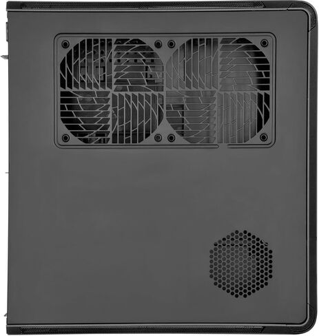 Silverstone Technology Fortress Z Aluminum Unibody Mini-ITX/DTX Small Form Factor SFX Computer Case with PCI-E Riser and Custom Low Profile Fans FTZ01B Black in Kuwait