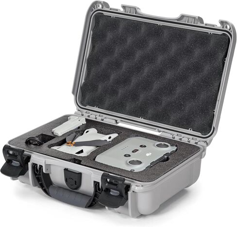 Nanuk 915 Waterproof Hard Case with Custom Insert for DJI Mini 3 or Mini 3 PRO, Fly More Package and RC-N1 or RC Remote - Black in Kuwait