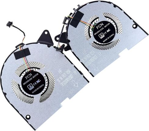 مروحة تبريد وحدة المعالجة المركزية Deal4GO DFS200105200T FKTY مع مروحة GPU DFS501105PR0T FKU0 لجهاز Lenovo Legion Y7000P Y540P Y545P 2019 (GTX1050) in Kuwait