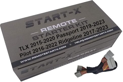 Start-X Remote Starter Kit for TLX 2015-2020, Passport 2019-2023, Pilot 2016-2022, and Ridgeline 2017-2023 || 3X Lock to Remote Start || Plug N Play || 2015 2016 2017 2018 2019 2020 2021 2022 2023 in Saudi Arabia