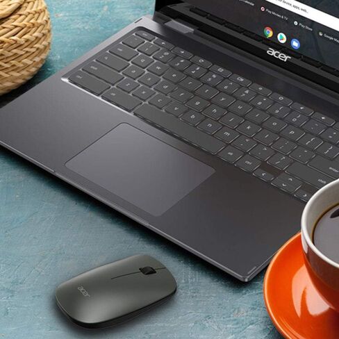 ماوس Acer RF اللاسلكي M501 (أسود)، يعمل مع Chromebook، مع توصيل وتشغيل USB لمستخدمي اليد اليمنى/اليسرى (لأجهزة Chromebook، وأجهزة الكمبيوتر التي تعمل بنظام Windows وMac) in Kuwait