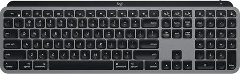 لوحة المفاتيح اللاسلكية المضيئة المتقدمة من لوجيتك MX Keys لجهاز Mac - بلوتوث/USB (متجددة) in Kuwait