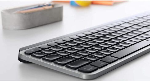 لوحة المفاتيح اللاسلكية المضيئة المتقدمة من لوجيتك MX Keys لجهاز Mac - بلوتوث/USB (متجددة) in Kuwait