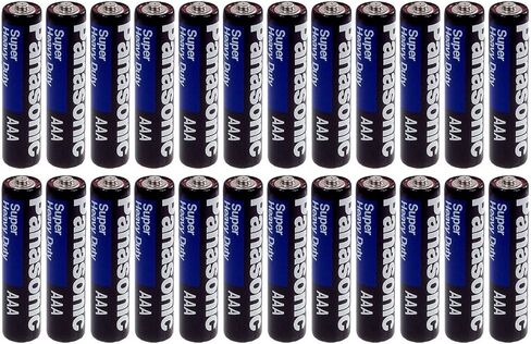 Panasonic Heavy Duty AAA Batteries X 24 in Saudi Arabia