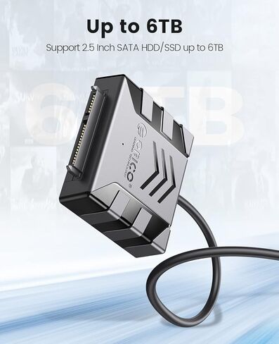 كابل ORICO 2.5 بوصة لمحرك الأقراص الصلبة SATA إلى USB C، محول محول القرص الصلب لنقل البيانات SSD وHDD مقاس 2.5 بوصة، يدعم UASP(S1-3C-05) in Saudi Arabia