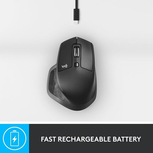 Logitech MX Master 2S Mouse Graphite, Wireless, 910-005139 (Graphite, Wireless) in Saudi Arabia