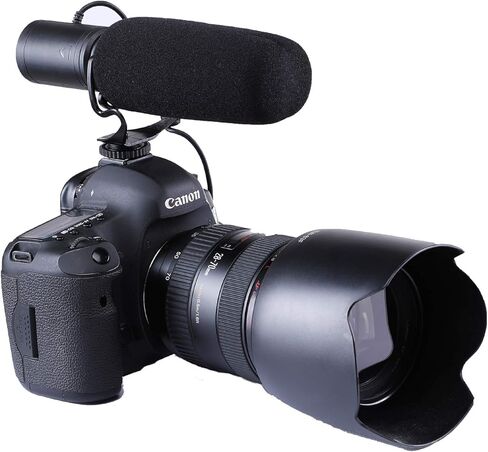 Nicama قلبي مكثف مقابلة Vlog ميكروفون لكاميرا DSLR نيكون كانون سوني كاميرا بدون مرآة كاميرا فيديو DV in Kuwait