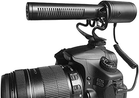 Nicama قلبي مكثف مقابلة Vlog ميكروفون لكاميرا DSLR نيكون كانون سوني كاميرا بدون مرآة كاميرا فيديو DV in Kuwait