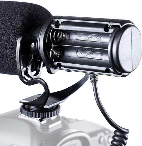 Nicama قلبي مكثف مقابلة Vlog ميكروفون لكاميرا DSLR نيكون كانون سوني كاميرا بدون مرآة كاميرا فيديو DV in Kuwait