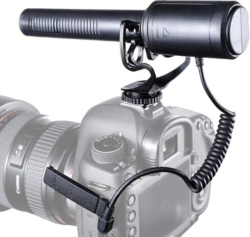 Nicama قلبي مكثف مقابلة Vlog ميكروفون لكاميرا DSLR نيكون كانون سوني كاميرا بدون مرآة كاميرا فيديو DV in Kuwait