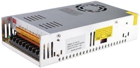 eTopxizu 12v 30a Dc Universal Regulated Switching Power Supply 360w for CCTV, Computer Project, 3D Printer in Saudi Arabia