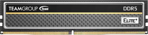 TEAMGROUP Elite Plus DDR5 16GB (2x8GB) 4800MHz PC5-38400 CL40 غير مخزنة غير ECC 1.1V UDIMM 288 Pin وحدة ذاكرة سطح المكتب (أسود) - TPBD516G4800HC40DC01 in Kuwait