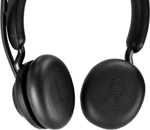 وسائد أذن 45H - غطاء وسادة أذن بديل متوافق مع Jabra Evolve2 65 (65MS 65UC USB) / Evolve2 40 (40UC 40MS USB) / سماعة رأس لاسلكية Elite 45h على الأذن، جلد بروتين أكثر نعومة (ذهبي) in Saudi Arabia