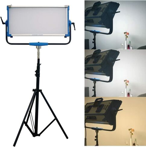AI-3000C 300W RGBW LED Panel Lamp APP Control Soft LED Lamp 12 Photography Lighting Effects Set for Studio Video Film (Yidoblo AI-3000 C Black) in Saudi Arabia