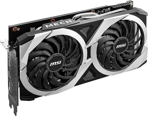 MSI Radeon RX 6700 XT MECH 2X 12G OC Gaming Graphics Card - 12GB GDDR6, 2620MHz, PCI Express 4, 192-bit, 3X DP v 1.4, HDMI 2.1 (Supports 4K & 8K) in Saudi Arabia
