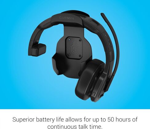 Garmin dezl Headset 100, Single-Ear Premium Trucking Headset, Active Noise Cancellation, Superior Battery Life and Memory Foam Ear Pads,Black (Renewed) in Kuwait