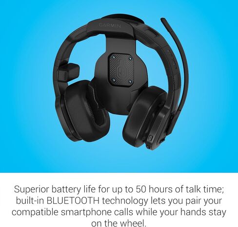 Garmin dezl Headset 100, Single-Ear Premium Trucking Headset, Active Noise Cancellation, Superior Battery Life and Memory Foam Ear Pads,Black (Renewed) in Kuwait