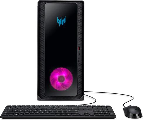 كمبيوتر الألعاب آيسر بريداتور أوريون 3000 PO3-650-UR14 | الجيل الثالث عشر من Intel Core i7-13700F 16-Core | انفيديا جي فورس ار تي اكس 3070 | 16 جيجابايت DDR5 | 1 تيرابايت PCIe Gen 4 SSD | إنتل واي فاي 6E | لوحة مفاتيح وماوس، أسود in Saudi Arabia