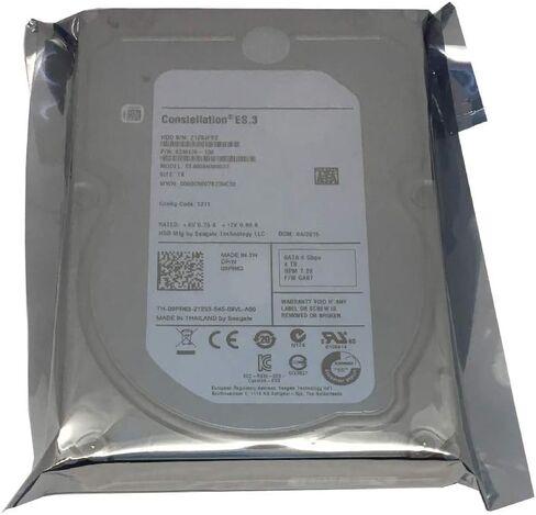Seagate 4TB Enterprise Capacity HDD 7200RPM SATA 6Gbps 128 MB Cache Internal Bare Drive (ST4000NM0033) (Renewed) in Saudi Arabia