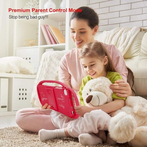 Kids Tablet 7inch Tablet for Kids Android Toddler Tablet 32GB Tablet for Toddlers APP Preinstalled & Parent Control Kids Learning Tablet Kid-Proof Case with Handle,Netflix YouTube in Kuwait