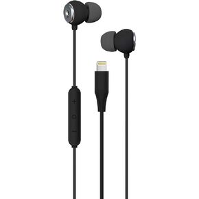 Realm Lightning Earbuds Apple MFi Certified Headphones، سماعات داخل الأذن مع موصل Lightning، ميكروفون مدمج، مكالمات بدون استخدام اليدين والتحكم في المسار، ذهبي وردي، وردي، RLMA12RG