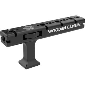 Wooden Camera Top Handle for 3/8"-16 Mounting Point, Lightweight Metal Top Handle with Ergonomic Design, Removable Safety Pins in Saudi Arabia