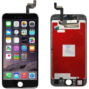 Compatible with iPhone 6s Plus 5.5 Inch LCD Digitizer Display Touch Screen Replacement Full Complete Frame Front Glass Assembly with Required Tools kit White in Kuwait