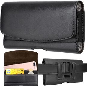 FZXSOGY Universal Horizontal Cell Phone Holster Case with Belt Clip Loops and Card Slots for Mobile Phone - XXXL in Kuwait