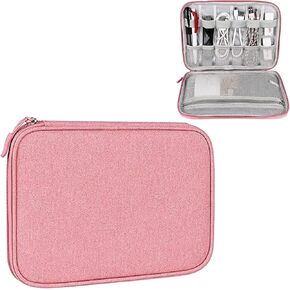 Wqiansc Electronic Accessories Organizer Bag Cable Organizer Bag Multifunctional Travel Storage Bag for USB Cable Drive, Charger, Hard Disk in Saudi Arabia