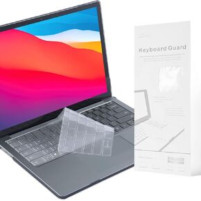 EooCoo Premium Keyboard Cover Ultra Thin for 2023-2020 Microsoft Surface Laptop Go 2/1, Model: 2013/1943, US Layout, Clear TPU Skin in Saudi Arabia