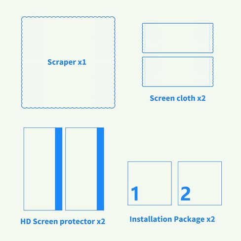 واقي شاشة Hoyumi لجهاز Hp Elitebook 840 G7 G6 G5 14 بوصة شاشة تعمل باللمس كمبيوتر محمول مضاد للوهج شاشة كاملة قطع دقيق قطعتين (14 بوصة غير مناسبة لسلسلة 830) in Kuwait
