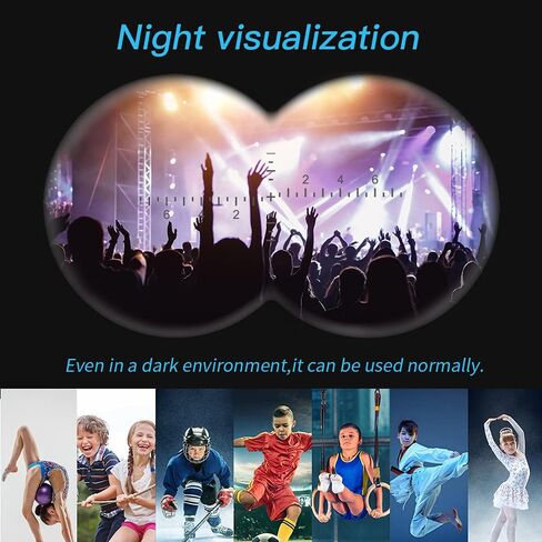 مناظير VisionKids للأطفال 4+، BAK4 HD 8X21 ضوء مضغوط عالي الدقة مقاوم للصدمات، نظارات رؤية ليلية، استكشاف الطبيعة للأطفال، مشاهدة الطيور، الصيد، المشي لمسافات طويلة، ألعاب التخييم. مناظير HappiVIEW للأطفال in Kuwait