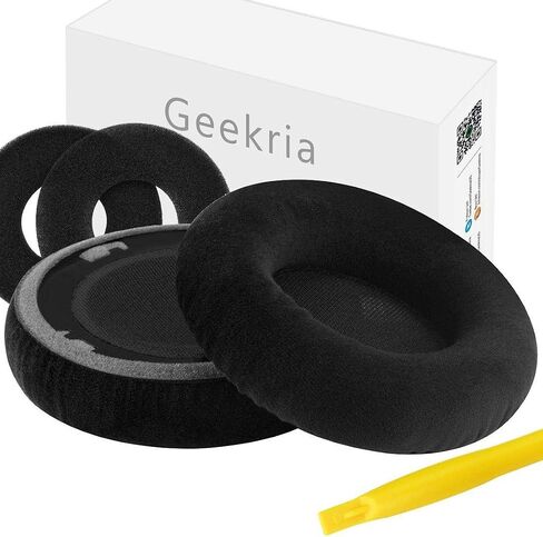 وسائد أذن بديلة من جلد الغنم Geekria Elite لـ AKG K701، K702، Q701، Q702، K601، K612، K712، K400، K500، وسائد أذن لسماعات الرأس، وسادات أذن لسماعات الرأس، وقطع إصلاح غطاء أكواب الأذن (أسود) in Saudi Arabia