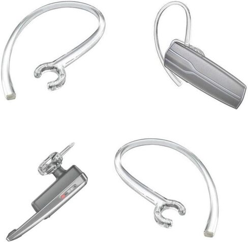 قطعة غيار لمشبك الأذن من D & K Exclusives Universal Small Clamp Bluetooth - مجموعة من 9 قطع شفافة in Saudi Arabia